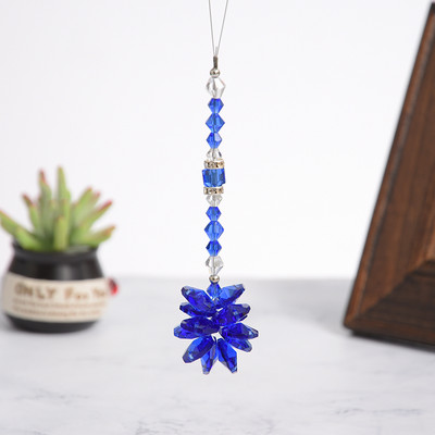 Privjesak od kristalnih osmokutnih perli Hvatač sunca Luster Dodaci za rasvjetu DIY Vrt Hvatač sunca Kućna dekoracija za vjenčanje Automobilski šarm