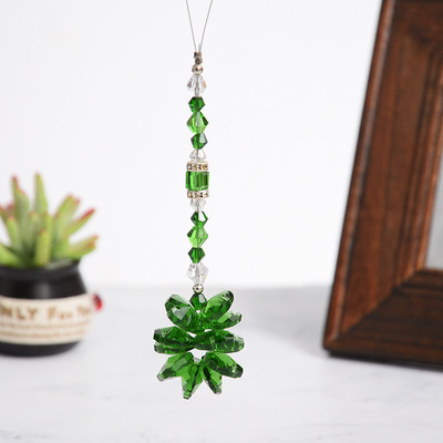 Privjesak od kristalnih osmokutnih perli Hvatač sunca Luster Dodaci za rasvjetu DIY Vrt Hvatač sunca Kućna dekoracija za vjenčanje Automobilski šarm