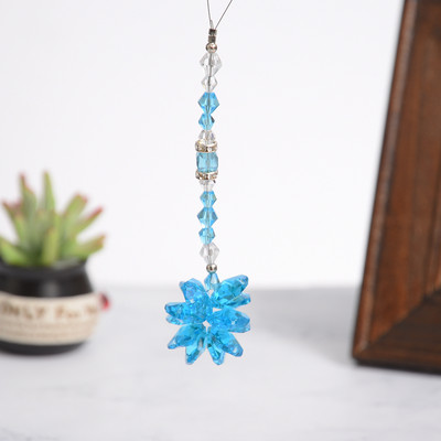 Privjesak od kristalnih osmokutnih perli Hvatač sunca Luster Dodaci za rasvjetu DIY Vrt Hvatač sunca Kućna dekoracija za vjenčanje Automobilski šarm