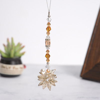 Privjesak od kristalnih osmokutnih perli Hvatač sunca Luster Dodaci za rasvjetu DIY Vrt Hvatač sunca Kućna dekoracija za vjenčanje Automobilski šarm