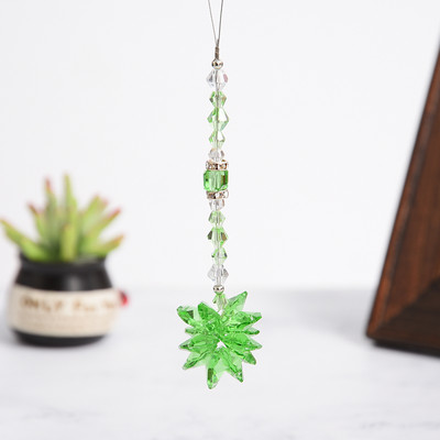 Privjesak od kristalnih osmokutnih perli Hvatač sunca Luster Dodaci za rasvjetu DIY Vrt Hvatač sunca Kućna dekoracija za vjenčanje Automobilski šarm