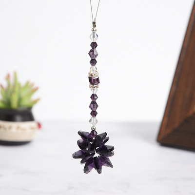 Privjesak od kristalnih osmokutnih perli Hvatač sunca Luster Dodaci za rasvjetu DIY Vrt Hvatač sunca Kućna dekoracija za vjenčanje Automobilski šarm