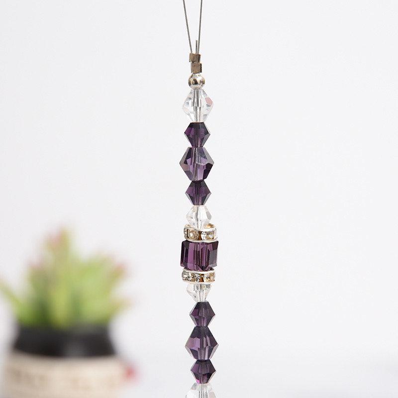 Privjesak od kristalnih osmokutnih perli Hvatač sunca Luster Dodaci za rasvjetu DIY Vrt Hvatač sunca Kućna dekoracija za vjenčanje Automobilski šarm