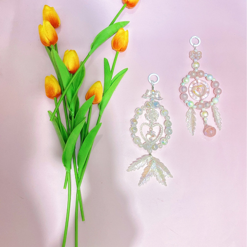 Automobilski broševi mobilni privjesak privjesak za ključeve privjesak torba za par Viseći ukrasi Veleprodaja vanjskih vrtnih dodataka