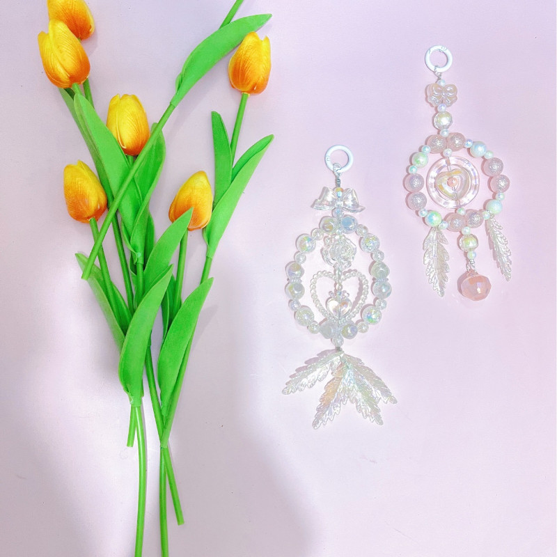 Automobilski broševi mobilni privjesak privjesak za ključeve privjesak torba za par Viseći ukrasi Veleprodaja vanjskih vrtnih dodataka