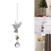 Piekārti kristāla rotājumi Dārza Mēness Saules ķērējs Varavīksnes veidotājs Piekārtas Ziemassvētku eglītes Automašīna Dārzs Dzīvojamā istaba Mājas kristāla dekors