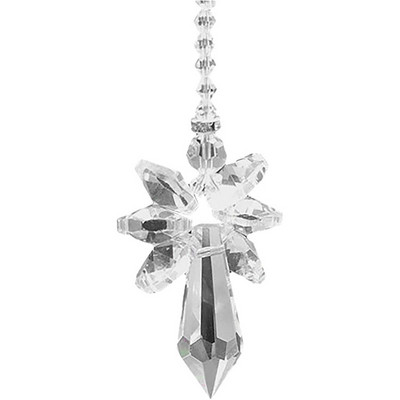 Kristāla gaismas ķērējs prizmas sniegpārsliņu varavīksnes veidotājs dārzam piekārtiem logiem mājas dekorēšanai Saules pilienu Ziemassvētku dekors