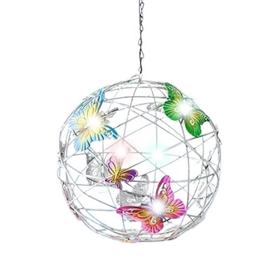 Butterfly Solar Garden Lights Solar Stake Lights with Butterflies Decor Αδιάβροχο φως για Walkway Lawn Yard Atio Verch