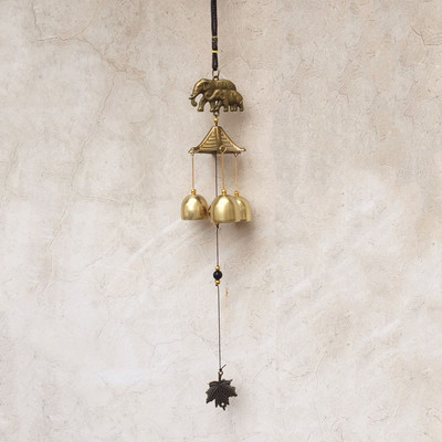 Bakreno zvono za vanjsko zvono, 1 kom. Metalno zvono za vjetar na otvorenom, starinski vrt, orijentalna pobjednička dekoracija, kineska sretna metalna zvona za vjetar