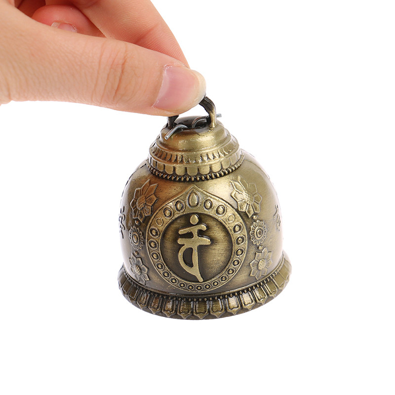 1 vnt. senovinis varpelis, skirtas sėkmei, Feng shui vėjo varpelis