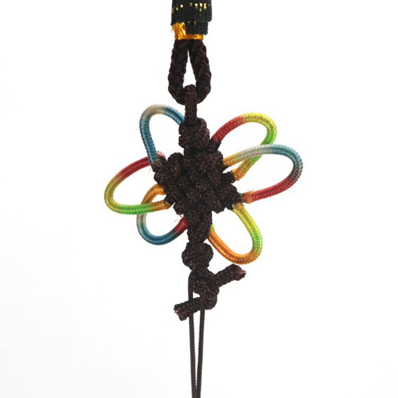 Vadonatúj szélcsengő 3 csengő Bagua Decor Feng Shui Kert Lógas Lucky Mascot kültéri cserealkatrészek