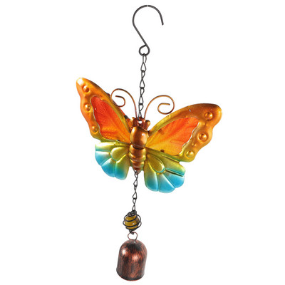 Lauko metalo dekoro vėjo varpelis sodo šventyklos varpas Balkono spyruoklė 29x14,7 cm amatai