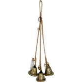 Blessing Bells 3 ΤΕΜ/ΣΕΤ Μοναδικά μενταγιόν Wind Chimes Φυλαχτό Evil Spirit Witch Wind Chimes Home Wall Hanging Witchcraft