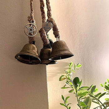 Blessing Bells 3 ΤΕΜ/ΣΕΤ Μοναδικά μενταγιόν Wind Chimes Φυλαχτό Evil Spirit Witch Wind Chimes Home Wall Hanging Witchcraft