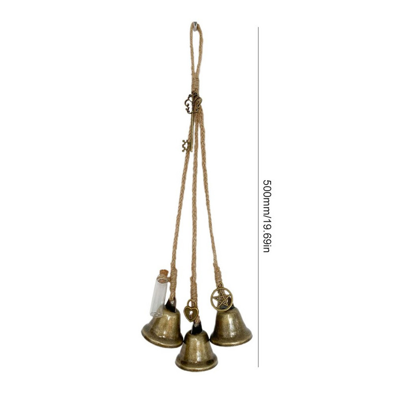 Blessing Bells 3 ΤΕΜ/ΣΕΤ Μοναδικά μενταγιόν Wind Chimes Φυλαχτό Evil Spirit Witch Wind Chimes Home Wall Hanging Witchcraft