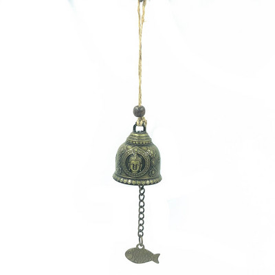 Vintage Carve Wind Chimes Bell Χάλκινο Διακόσμηση αυλής Κήπος Ανεμοδάμπανο Κρεμαστό Υπαίθριο Διακοσμητικό Ναού Σπιτιού