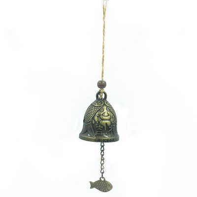Vintage Carve Wind Chimes Bell Χάλκινο Διακόσμηση αυλής Κήπος Ανεμοδάμπανο Κρεμαστό Υπαίθριο Διακοσμητικό Ναού Σπιτιού