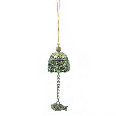 Vintage Carve Wind Chimes Bell Χάλκινο Διακόσμηση αυλής Κήπος Ανεμοδάμπανο Κρεμαστό Υπαίθριο Διακοσμητικό Ναού Σπιτιού