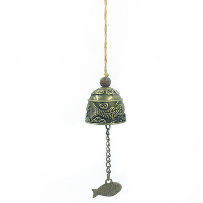 Vintage Carve Wind Chimes Bell Χάλκινο Διακόσμηση αυλής Κήπος Ανεμοδάμπανο Κρεμαστό Υπαίθριο Διακοσμητικό Ναού Σπιτιού