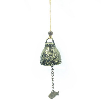 Vintage Carve Wind Chimes Bell Χάλκινο Διακόσμηση αυλής Κήπος Ανεμοδάμπανο Κρεμαστό Υπαίθριο Διακοσμητικό Ναού Σπιτιού