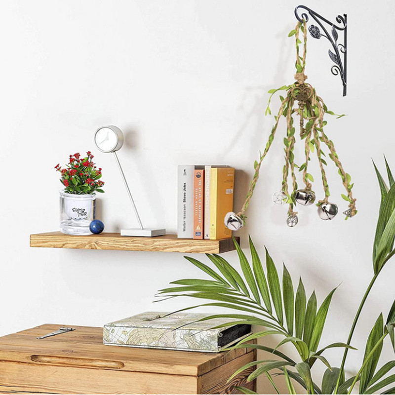 Witch Bells Διακόσμηση Σπιτιού Αμπέλου και Μεταλλική Προστασία Μάγισσας Κουδούνια Μάγισσας για Προστασία Σπιτιού Χειροποίητη Διακόσμηση Wiitchy For Attracts