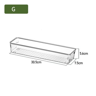 Prozirna kutija s ladicom Kozmetički ormarić Organizator ladica protiv ogrebotina Uredski stol Kutija za pohranu Polica Pregrada Ladica Kutija za pohranu