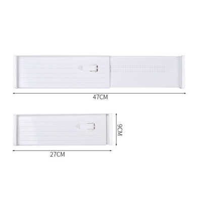 Podesiva pregrada ladica DIY police za pohranu Pregradna ploča za kućanstvo Alati za podjele koji štede prostor Razdjelnik ormara