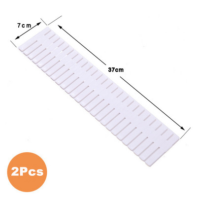 2 τμχ DIY Ρυθμιζόμενη Πίνακας Χωρισμάτων Αποθήκευσης Πλαστική Διαχωριστική Συρταριέρα Συνδυαστική Πίνακας Διαμερισμάτων Οργάνωση τμήματος εξοικονόμησης χώρου