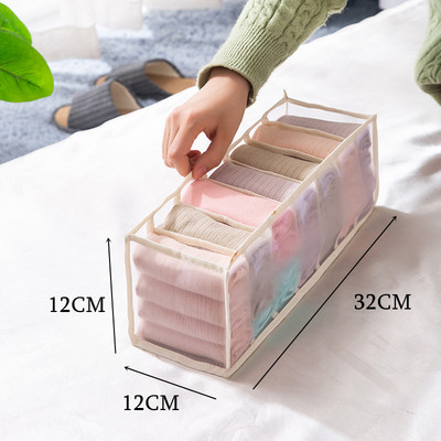 Szekrény rendszerező Elválasztó Alsónemű Fiókok Elválasztó Zokni Ruha Rendszerező Szekrény Tároló Fiókok Alsónadrágok Tárolódobozok