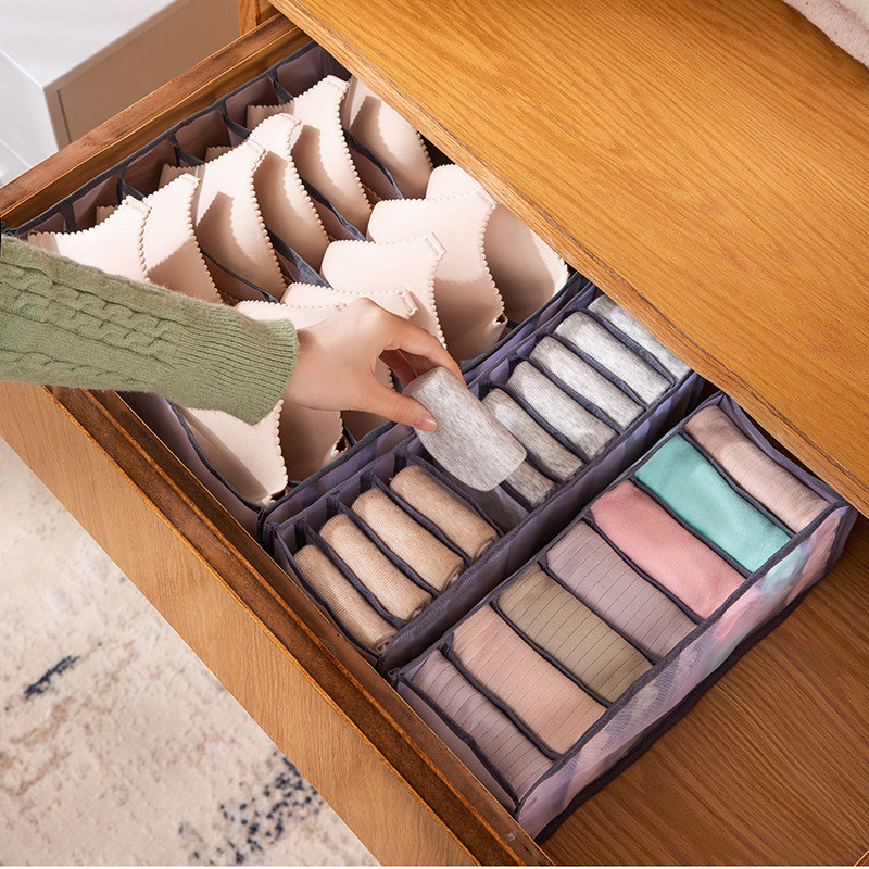 Szekrény rendszerező Elválasztó Alsónemű Fiókok Elválasztó Zokni Ruha Rendszerező Szekrény Tároló Fiókok Alsónadrágok Tárolódobozok