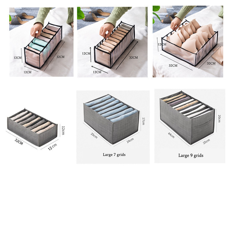 Szekrény rendszerező Elválasztó Alsónemű Fiókok Elválasztó Zokni Ruha Rendszerező Szekrény Tároló Fiókok Alsónadrágok Tárolódobozok