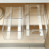 2db Kihúzható fiók Csúszósínek Sima szekrény Tárolókosár Húzósín Öntapadó Rendezők Sín Otthoni Tárolási Tartozékok