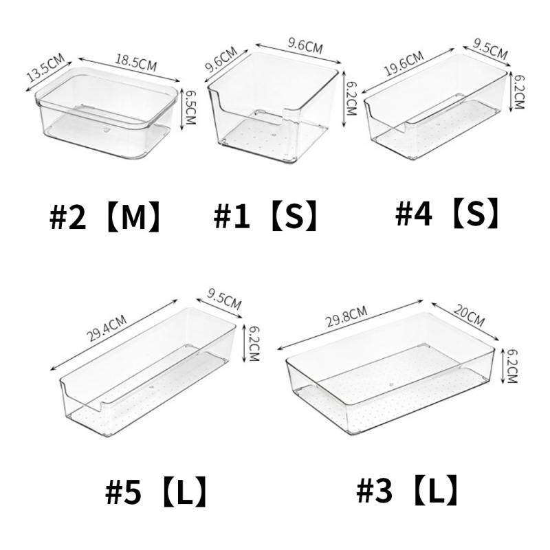 Odvojena ladica Organizirajte Kuhinja Kupaonica Ormarić Stol Nakit Šminka Organizator Kutija Kombinirane ladice za pohranu Blagajna Kućna