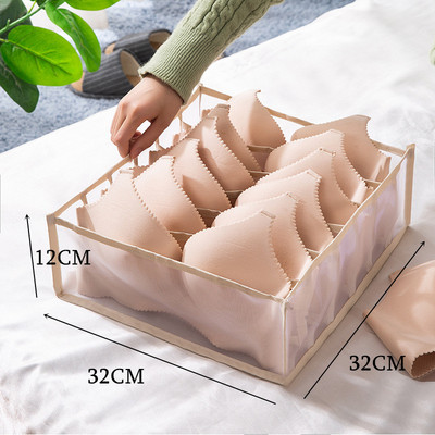 Háztartási Fiókok Elválasztó Dobozok Fehérnemű Melltartó Alsónadrág Zokni Tároló Fiókok Szekrény Ruha Rendszerező Szekrények Szervező