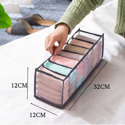 Háztartási Fiókok Elválasztó Dobozok Fehérnemű Melltartó Alsónadrág Zokni Tároló Fiókok Szekrény Ruha Rendszerező Szekrények Szervező