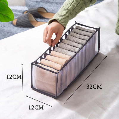 Háztartási Fiókok Elválasztó Dobozok Fehérnemű Melltartó Alsónadrág Zokni Tároló Fiókok Szekrény Ruha Rendszerező Szekrények Szervező