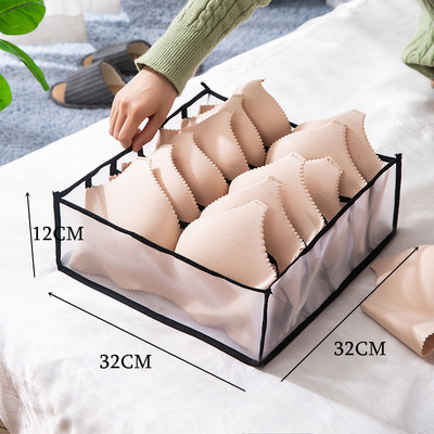 Háztartási Fiókok Elválasztó Dobozok Fehérnemű Melltartó Alsónadrág Zokni Tároló Fiókok Szekrény Ruha Rendszerező Szekrények Szervező
