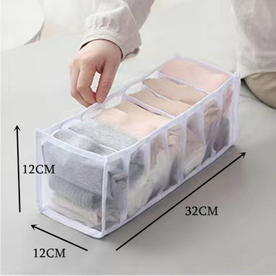 Háztartási Fiókok Elválasztó Dobozok Fehérnemű Melltartó Alsónadrág Zokni Tároló Fiókok Szekrény Ruha Rendszerező Szekrények Szervező