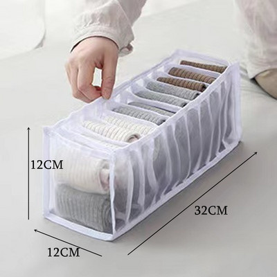 Háztartási Fiókok Elválasztó Dobozok Fehérnemű Melltartó Alsónadrág Zokni Tároló Fiókok Szekrény Ruha Rendszerező Szekrények Szervező