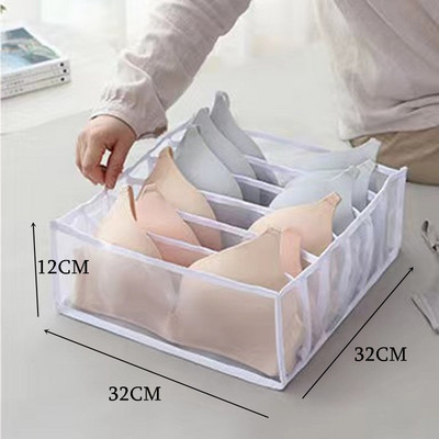 Háztartási Fiókok Elválasztó Dobozok Fehérnemű Melltartó Alsónadrág Zokni Tároló Fiókok Szekrény Ruha Rendszerező Szekrények Szervező