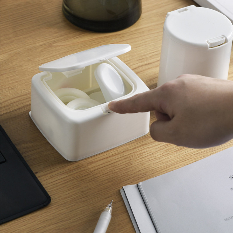 Kūrybinė medvilninio tampono dėžutė mažų objektų klasifikacija Stalčių saugykla Iššokantis langas Pushtype Desktop Organizer Dėklas Almacenamiento