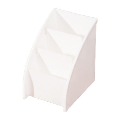 Plastična 3-slojna kutija za pohranjivanje nakita, uredska stolna pohrana sitnica za CASE Spremnik za zbirke savjeta 87HA