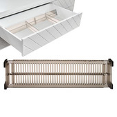 Separatoare de sertare Separator de dulap reglabil Organizatoare de sertare de haine Separator de dulap de machiaj Separator de sertare de bucătărie