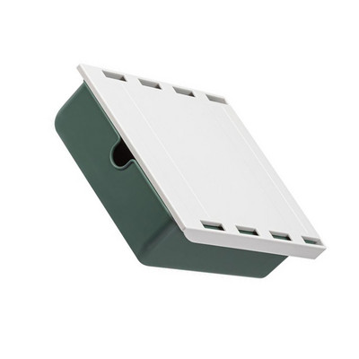 Íróasztal alatti fiók Helytakarékos tárolótok Rejtett öntapadó ceruzatálca Rendszerező konténerek Tárolódoboz fehér