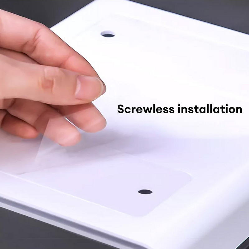 Fiók típusa Tárolódoboz az asztal alatt Punch free Self Stick asztali szervező láthatatlan irodai papíráru különféle tároló fiók