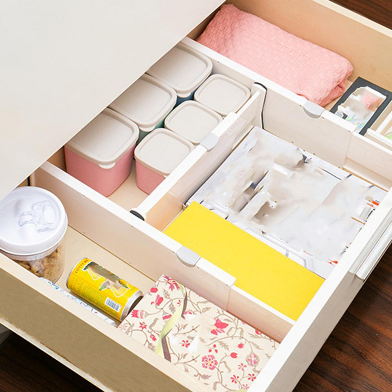 Odjeća Clapboard Snap-on Button Dizajn zupčanika EVA protuklizni sloj Pregrada za ladice Plastični uvlačivi Podesivi Kućanski pribor