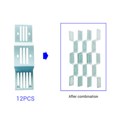 12gab Šūnveida formas atvilktņu sadalītāji Apakšveļa Zeķes Krūšturi Kaklasaites Jostas Šalles Klasifikācija DIY atvilktņu organizators sadalītājs