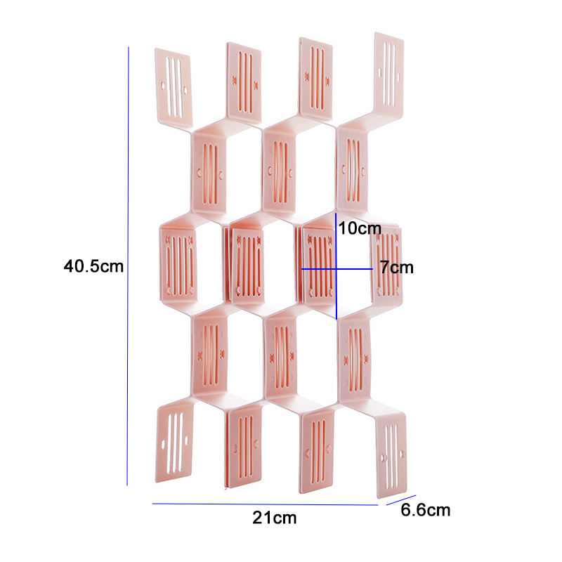 12gab Šūnveida formas atvilktņu sadalītāji Apakšveļa Zeķes Krūšturi Kaklasaites Jostas Šalles Klasifikācija DIY atvilktņu organizators sadalītājs
