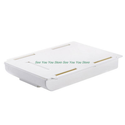 Samoljepljiva ladica za olovke Stolni stol Ladica Organizator Kutija Ispod stolnog stalka Samoljepljiva kutija ispod ladice #30