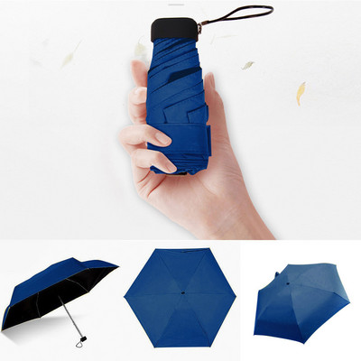 Rainy Day Pocket Ομπρέλα Μίνι Πτυσσόμενες Ομπρέλες Ομπρέλα Ομπρέλα Πτυσσόμενη Ομπρέλα Μίνι Ομπρέλα Καραμέλα Έγχρωμη Ομπρέλα Ταξιδιωτικό εξοπλισμό βροχής